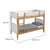 Temple &amp; Webster Charcoal Casla Bunk Bed