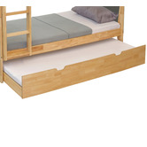 Temple &amp; Webster Charcoal Casla Bunk Bed