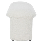 Temple &amp; Webster Leo Boucle Ottoman Bench