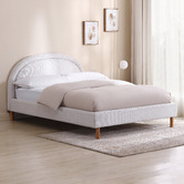 Temple &amp; Webster Archie Upholstered Bed