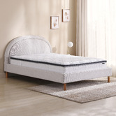 Temple &amp; Webster Archie Upholstered Bed