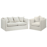 Temple &amp; Webster Montauk 2 Seater Sofa &amp; Armchair Set