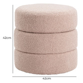 Temple &amp; Webster Cosy Teddy Storage Ottoman