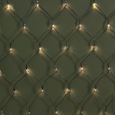 Temple &amp; Webster 250 Warm White LED Solar Net Fairy Lights