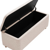 Temple &amp; Webster Milo Storage Ottoman Bench