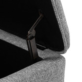 Temple &amp; Webster Milo Storage Ottoman Bench