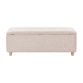 Temple &amp; Webster Milo Storage Ottoman Bench
