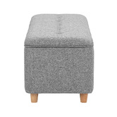 Temple &amp; Webster Milo Storage Ottoman Bench