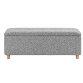 Temple &amp; Webster Milo Storage Ottoman Bench