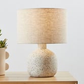 Temple &amp; Webster Maya Ceramic &amp; Jute Table Lamps