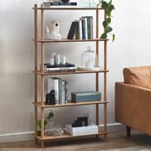 Temple &amp; Webster Banjo 5 Tier Bookcase Set
