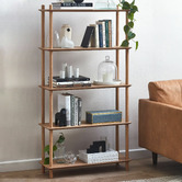 Temple &amp; Webster Banjo 5 Tier Bookcase