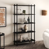 Temple &amp; Webster Banjo 5 Tier Bookcase Set
