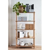Temple &amp; Webster Banjo 5 Tier Bookcase Set