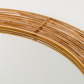 Temple &amp; Webster Tulum Round Rattan Mirror