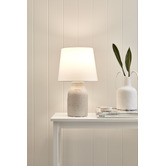 Temple &amp; Webster Oslo Terracotta Table Lamp