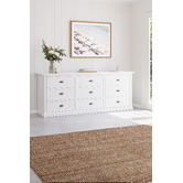 Temple &amp; Webster Hamptons 9 Drawer Chest