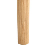 Temple &amp; Webster Dion Herringbone Oak Wood Dining Table
