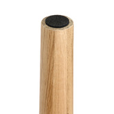 Temple &amp; Webster Dion Herringbone Oak Wood Dining Table
