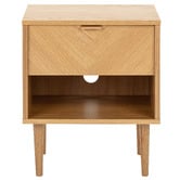 Temple &amp; Webster 3 Piece Dion Herringbone Bedroom Furniture Set
