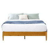 Temple &amp; Webster Ruby Pine Wood Platform Bed