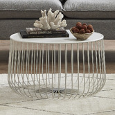 Temple &amp; Webster Trevi Wire Coffee Table