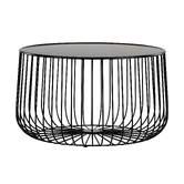 Temple &amp; Webster Trevi Wire Coffee Table