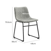 Temple &amp; Webster Phoenix Contemporary Dining Chairs