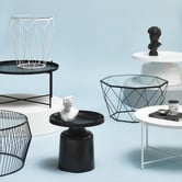 Temple &amp; Webster Palatine Round Steel Coffee Table