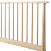 Temple &amp; Webster White Washed Liam Pine Wood Bed