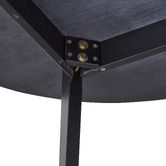 Temple &amp; Webster Larsen Round Wooden Dining Table