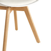 Temple &amp; Webster 4 Seater Anders Dining Table &amp; Nova Dining Chair Set