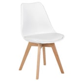 Temple &amp; Webster 4 Seater Elodie Round Dining Table &amp; Nova Chair Set