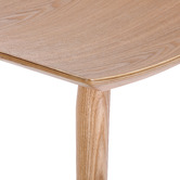 Temple &amp; Webster 65.7cm Yoko Curved Ash Wood Barstool