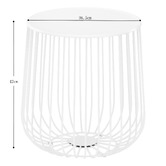 Temple &amp; Webster Trevi Wire Side Table