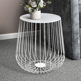 Temple &amp; Webster Trevi Wire Side Table