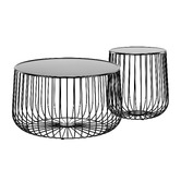 Temple &amp; Webster Trevi Wire Side Table