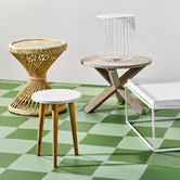 Temple &amp; Webster Trevi Wire Side Table