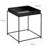 Temple &amp; Webster Como Steel Side Table
