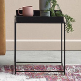 Temple &amp; Webster Como Steel Side Table
