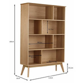 Temple &amp; Webster Tall Arne Bookcase
