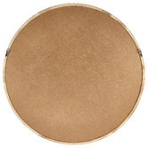 Temple &amp; Webster Tate Round Wooden Framed Wall Mirror
