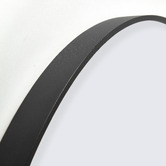 Temple &amp; Webster Tate Round Metal Framed Wall Mirror