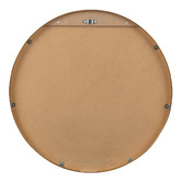 Temple &amp; Webster Tate Round Metal Framed Wall Mirror