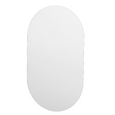 Temple &amp; Webster Tate Oval Frameless Wall Mirror
