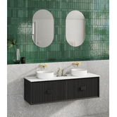 Temple &amp; Webster Tate Oval Frameless Wall Mirror