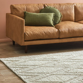 Temple &amp; Webster Sol Hand-Woven Jute &amp; Wool Rug