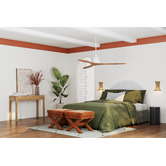 Temple &amp; Webster Paloma Rattan Wall Sconce