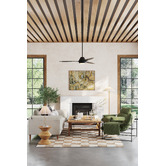 Temple &amp; Webster Haven Genuine Leather Ottoman