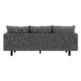 Temple &amp; Webster Noah 3 Seater Slipcover Chenille Sofa